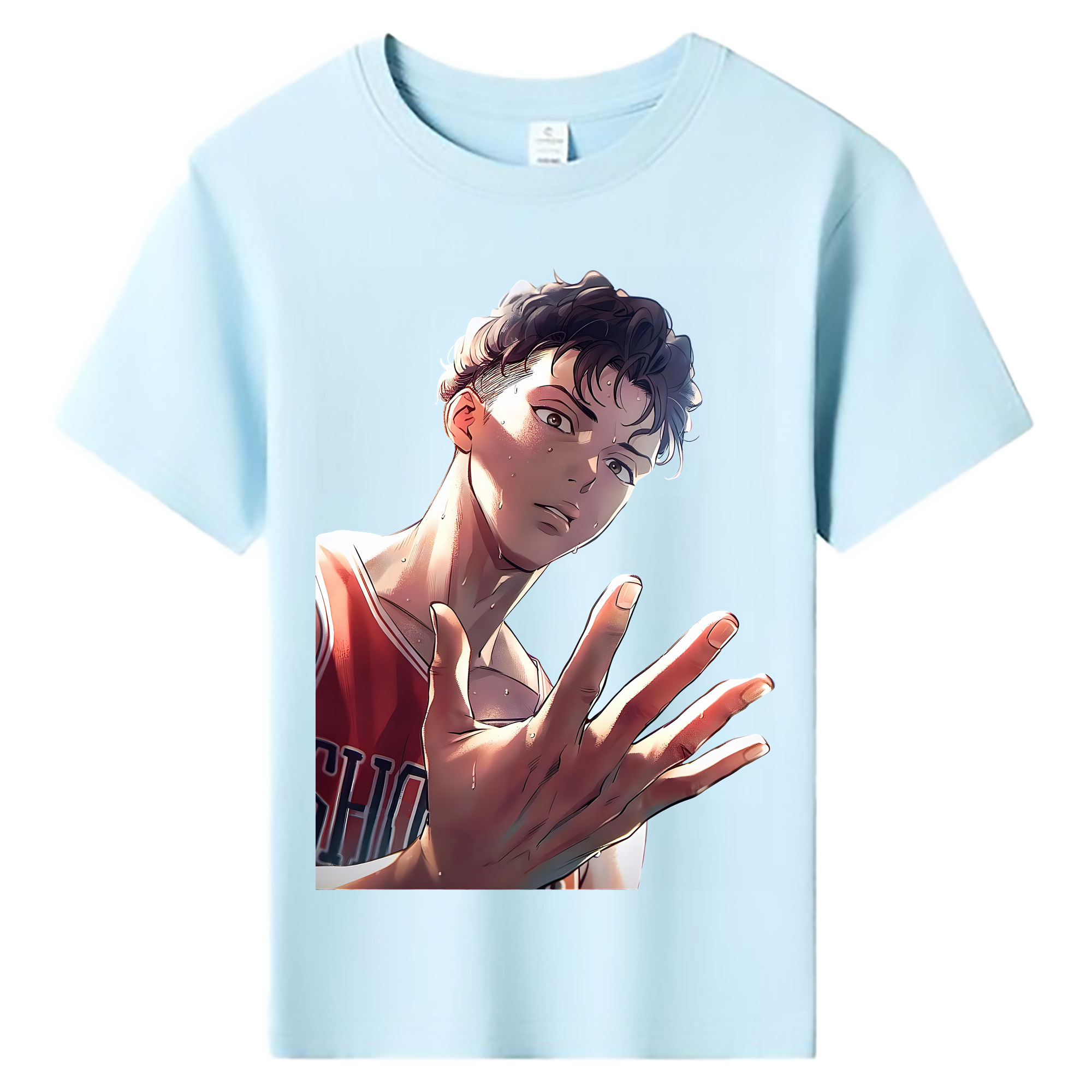 （画像用） SLAM DUNK／スラムダンク 綿100％キッズTシャツ（フロントプリント）